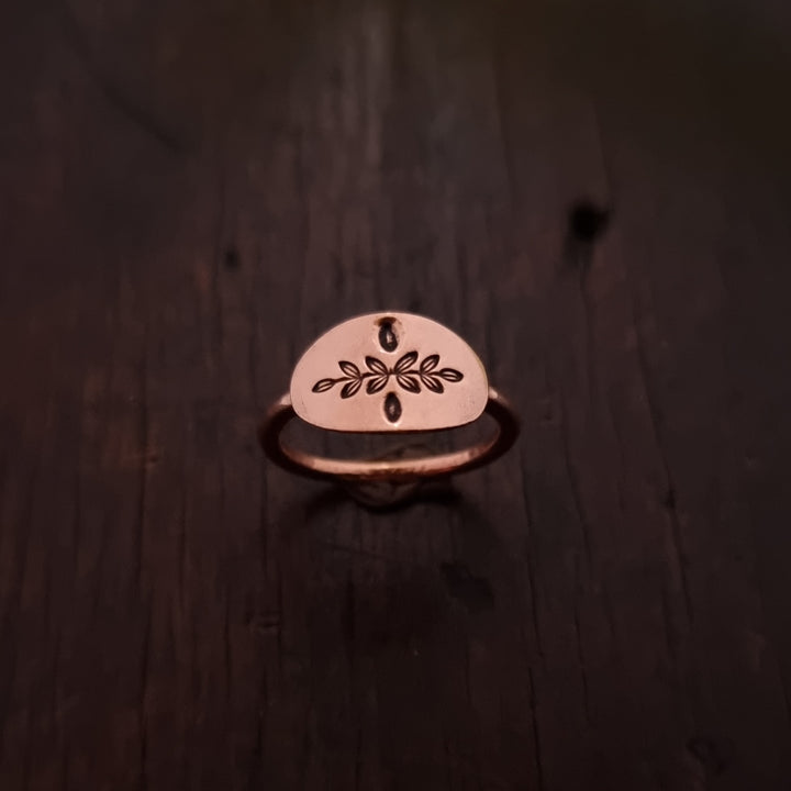 Copper Decorative Shield Rings Other Designs