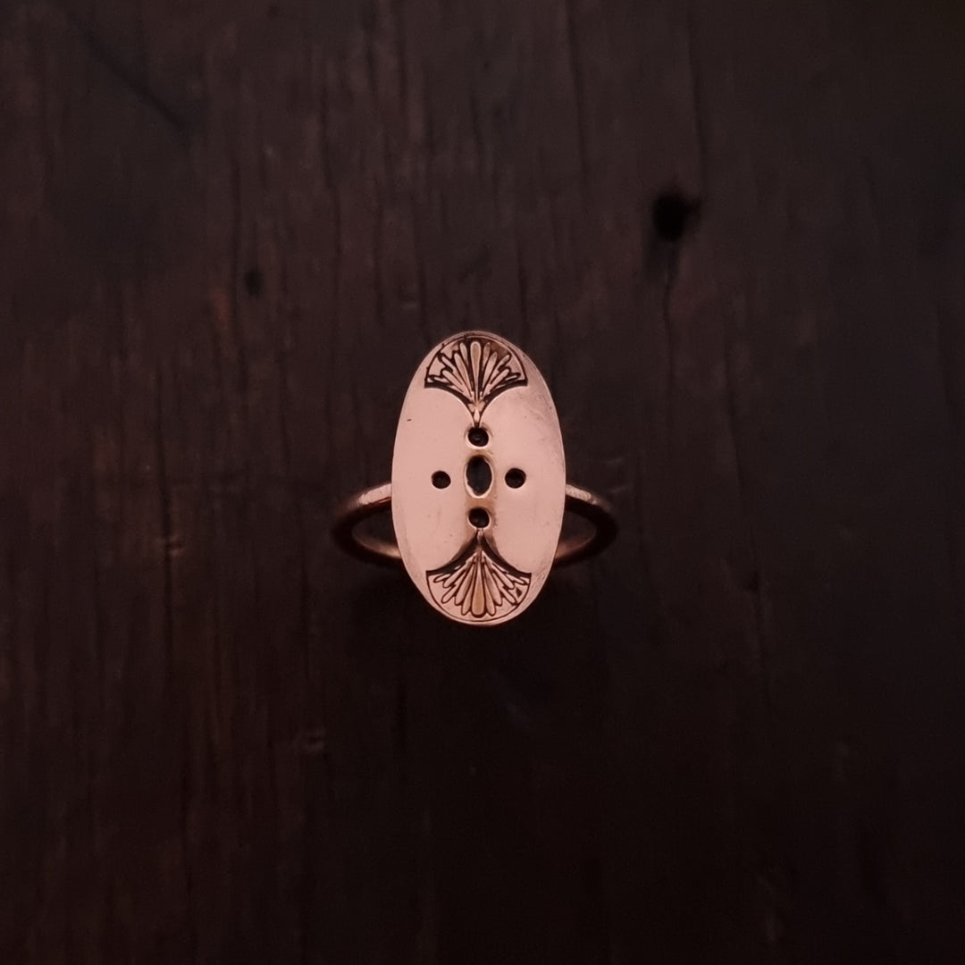 Copper Decorative Shield Rings Other Designs