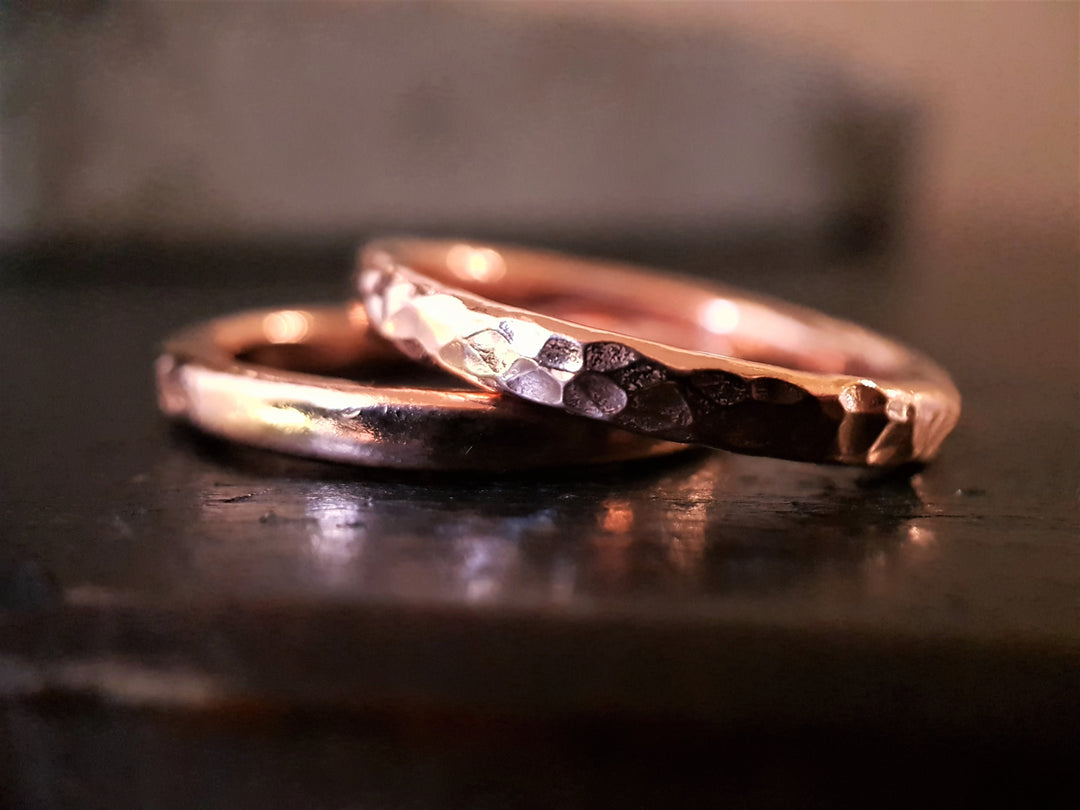 Copper Thick Polished Stacking Ring