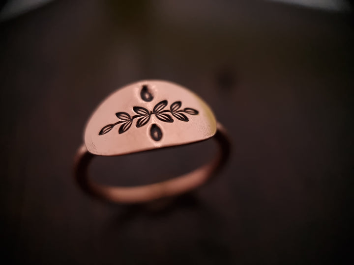 Copper Decorative Shield Rings Other Designs