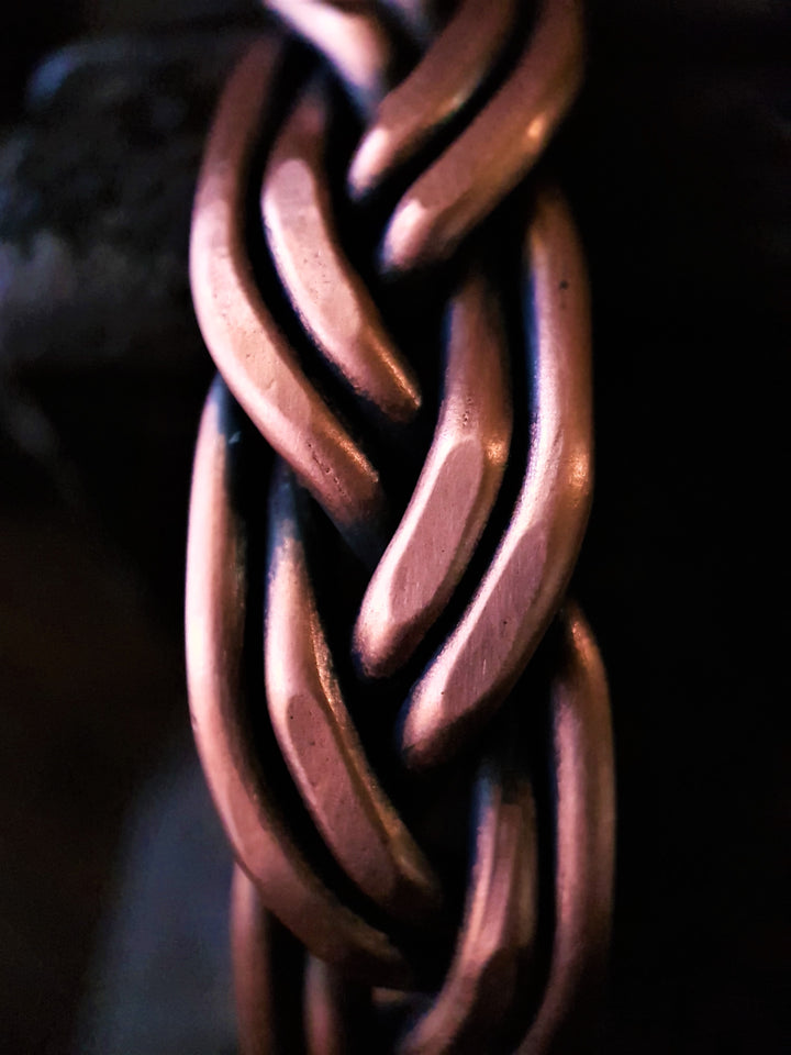Copper Plaited Wire Cuff