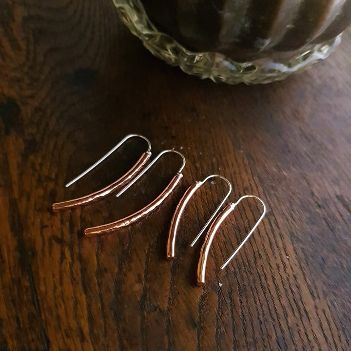 Wire Drop Bar Earring